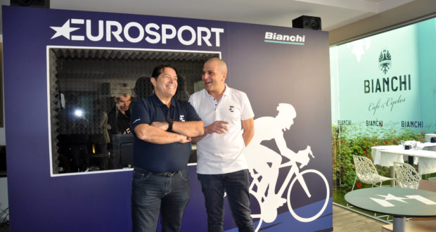 Bianchi Cafè & Cycles ed Eurosport