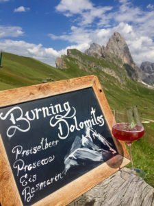 Burning Dolomites