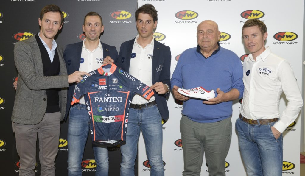 Northwave e Team NIPPO Vini Fantini 