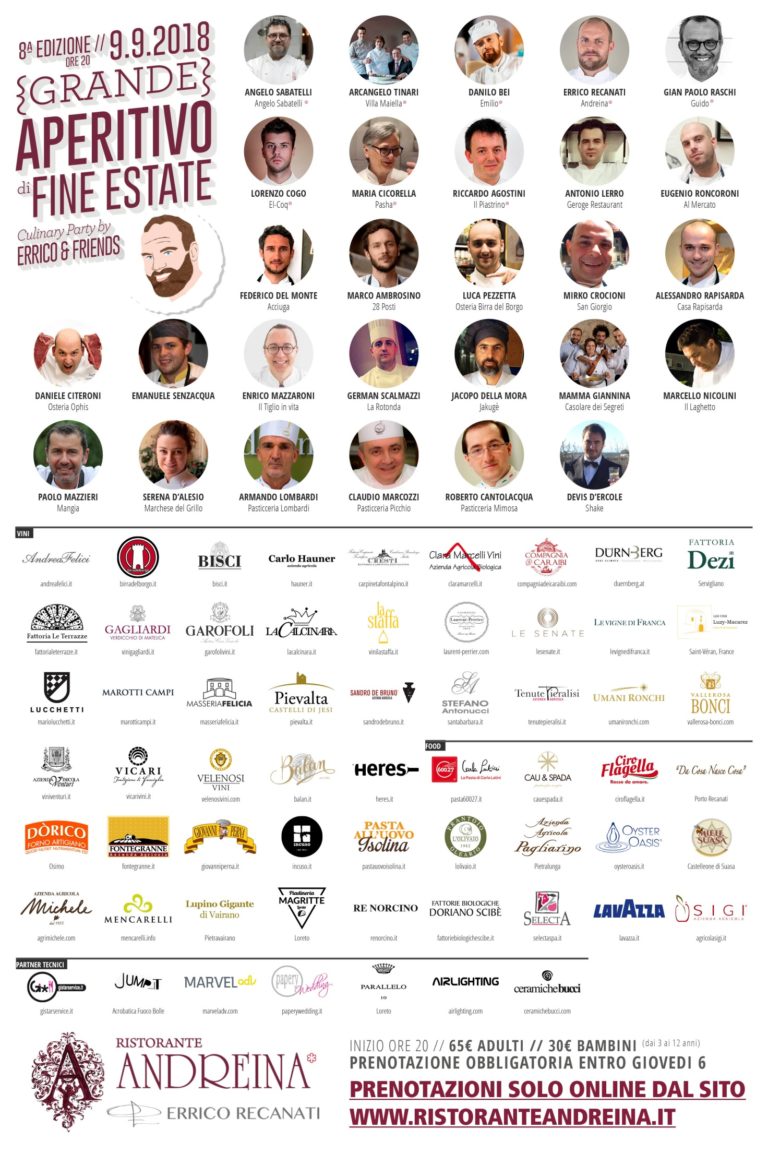 Il Grande Aperitivo Di Fine Estate